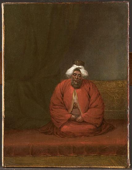 Jean-Baptiste Van Mour The Mufti of Constantinople oil painting picture